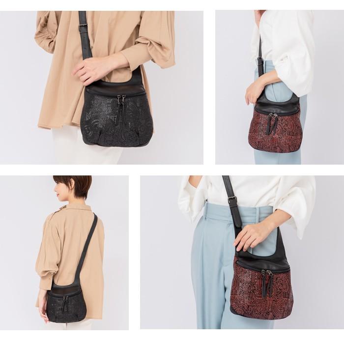 バッグ ショルダーバッグ レディース ナイル 本革 鹿革 日本製 斜め掛け かわいい 和風 古都印伝 母の日 ギフト プレゼント 古都印伝 バッグ ショルダーバッグ レディース ナイル 本革 鹿革 日本