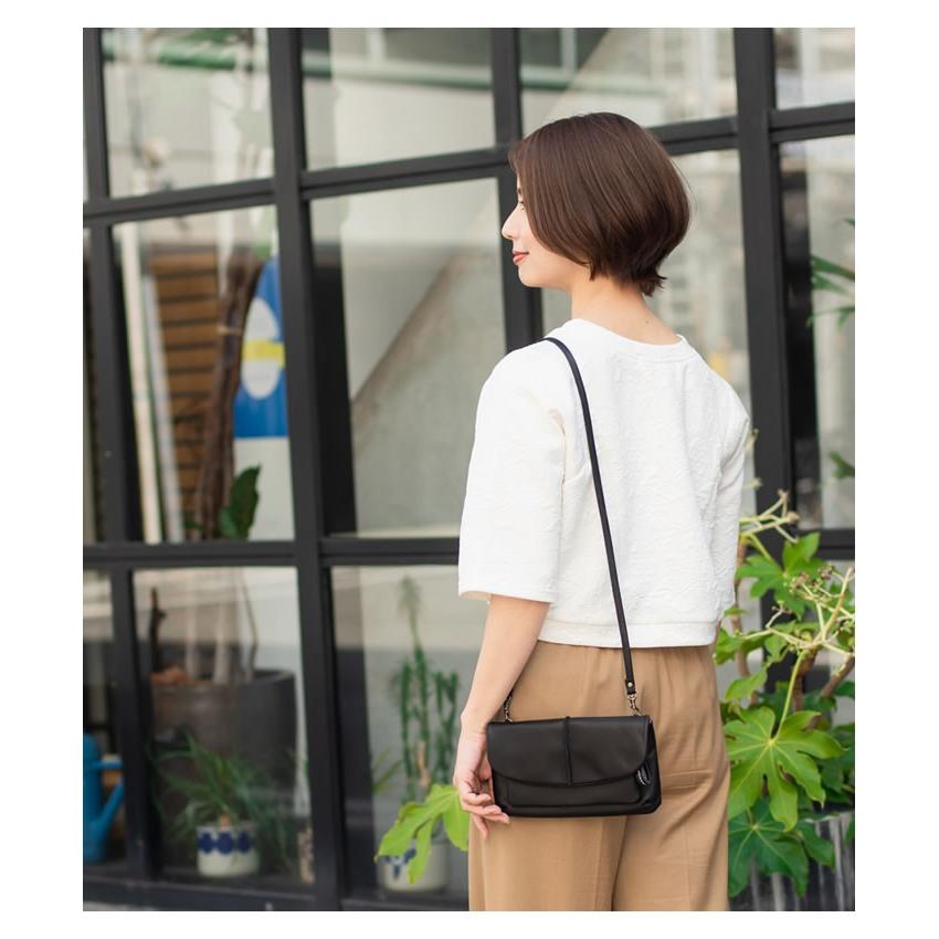 お財布ポシェット ショルダー 日本製 牛革 本革 レディース フォーマル プレミアムレザー ODD お財布ポシェット ショルダー 日本製 牛革 本革 レディース フォーマル