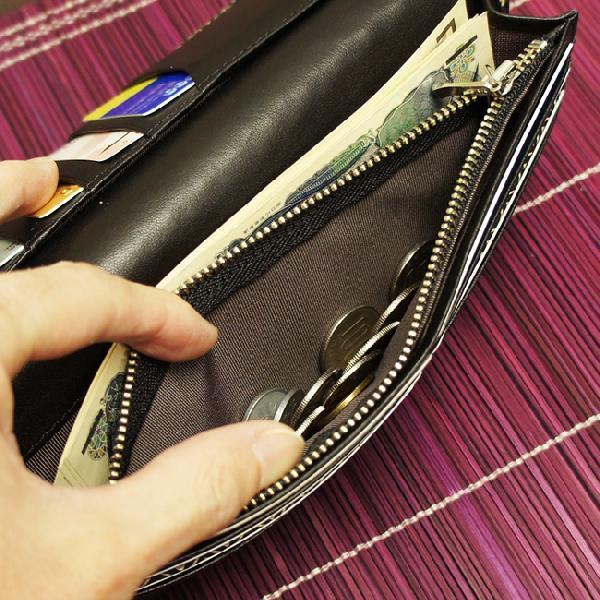 古都印伝 財布 メンズ 長財布 本革 日本製 ひょうたん柄 印伝 古都印伝 財布 メンズ 長財布 本革 日本製 ひょうたん柄 印伝