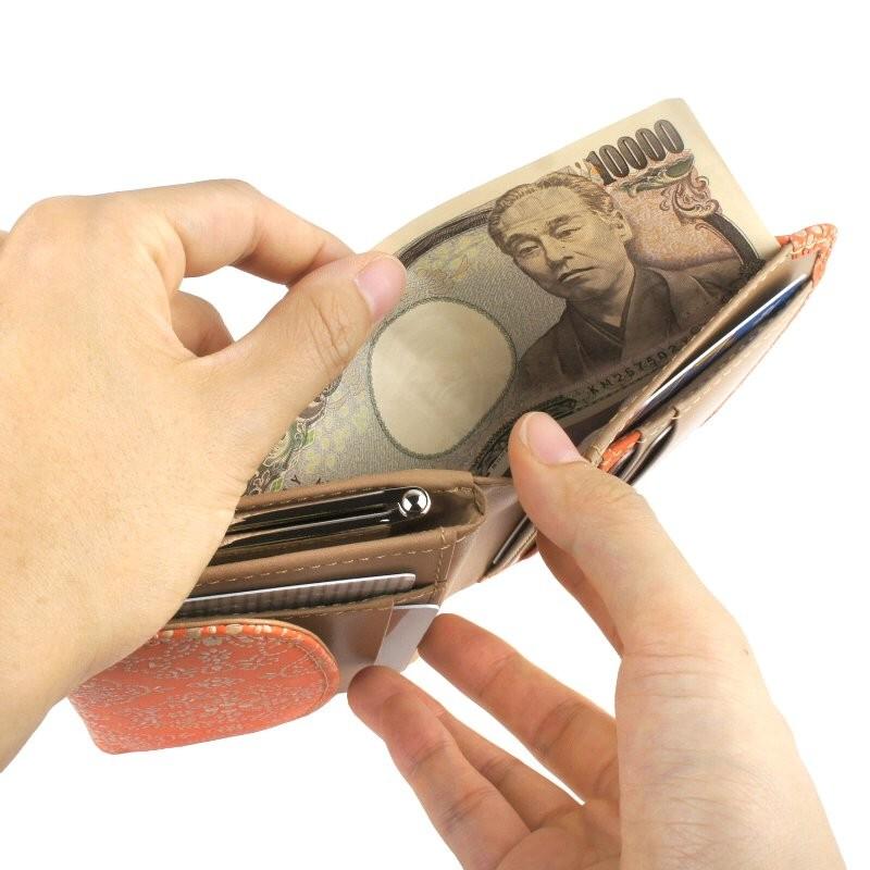 isuru JAPON（イスルジャポン） 財布 レディース 二つ折り財布 がま口