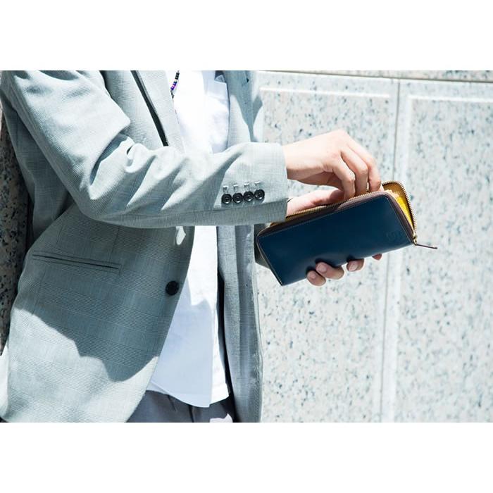 pacca pacca（パッカパッカ） ラウンドファスナー長財布 大容量 小銭