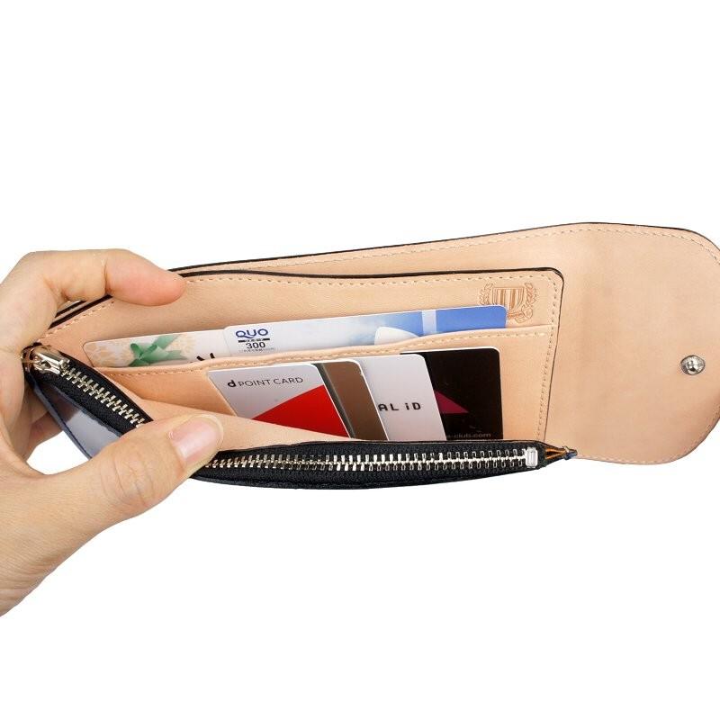 pacca pacca（パッカパッカ） 長財布 かぶせ フラップ カード入れ 薄型