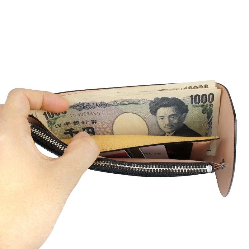 pacca pacca（パッカパッカ） 長財布 かぶせ フラップ カード入れ 薄型