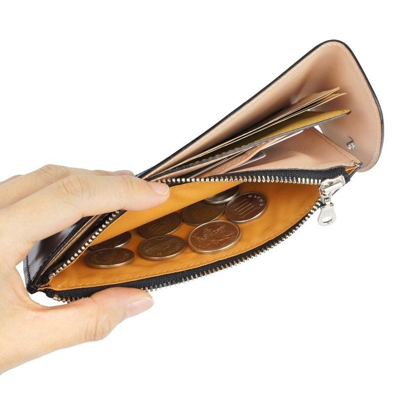 pacca pacca（パッカパッカ） 長財布 かぶせ フラップ カード入れ 薄型