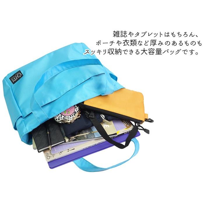 トートバッグ バッグ 肩掛け レディース カラフル ポケット 軽い 