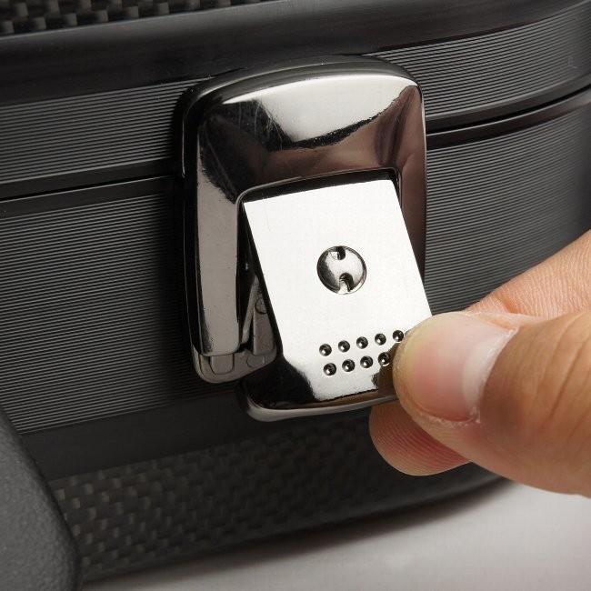 日本製 本革 カーボンファイバー｜B4サイズ｜メンズ アタッシュケース