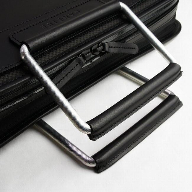 日本製 本革 カーボンファイバー｜B4サイズ｜メンズ ブリーフケース