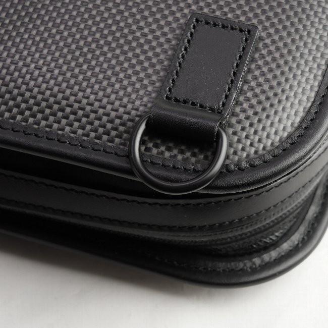 日本製 本革 カーボンファイバー｜B4サイズ｜メンズ ブリーフケース