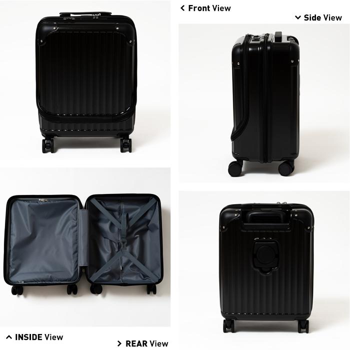新品　スーツケース　③　機内持込み　ブラック　黒　キャリーケース　旅行　トラベル　未使用　20インチ 機内持ち込み対応 スーツケース キャリーケース 20インチ フロント