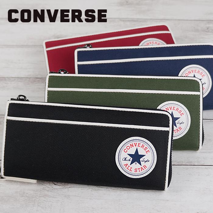 CONVERSE（コンバース） 財布 メンズ レディース L字ファスナー 長財布 