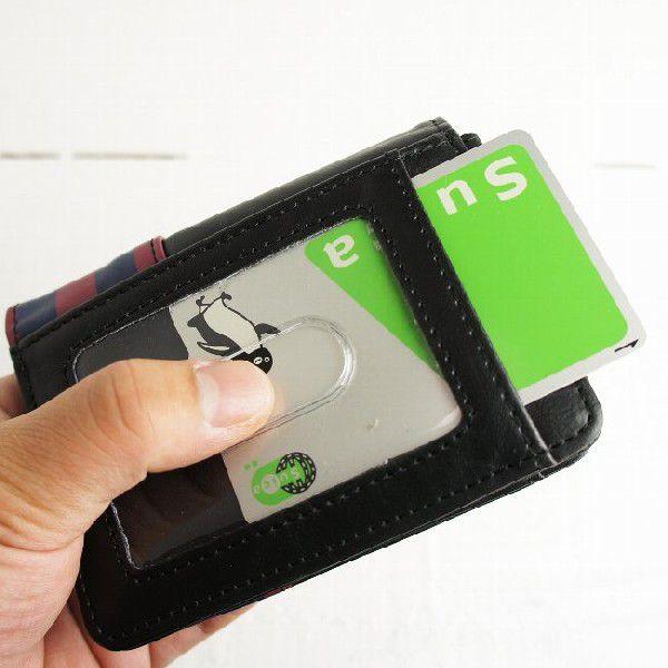 FCバルセロナ 本革 お札入れ 定期入れ カード入れ FCバルセロナ｜二つ折り｜パスケース｜定期入れ｜ロゴエンボス