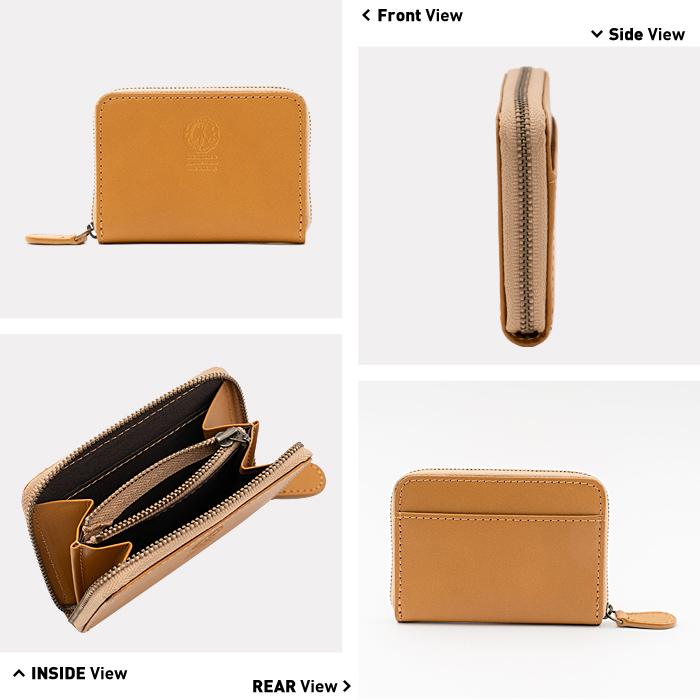 名入れ対象商品】本革 小銭入れ スキミング防止 姫路レザー