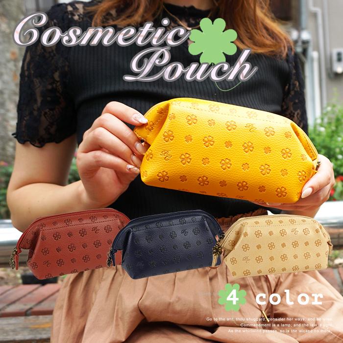 ポーチ かわいい 大きい ワイヤー入り レディース クローバー 女性 大人 キュート 母の日 プレゼント Jnb 244 イーモノ 通販 Yahoo ショッピング