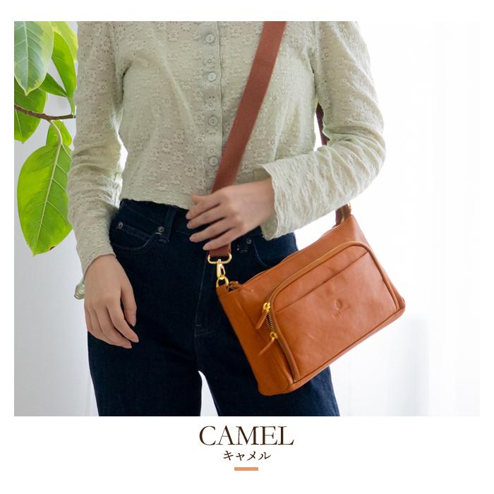 ショルダーバッグ レディース 本革 斜め掛け サコッシュ ミニ バッグ