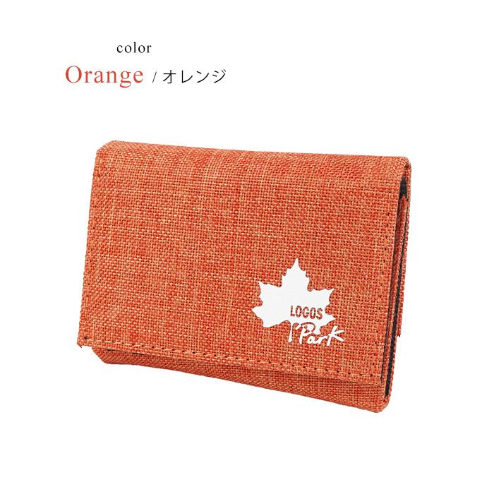 LOGOSPark 三つ折り財布 コンパクト財布 折りたたみ財布