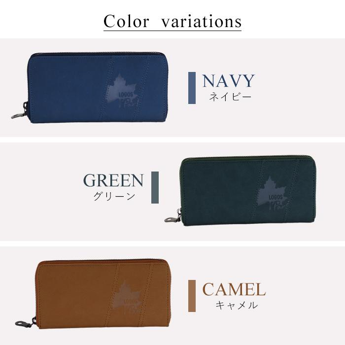 LOGOS（ロゴス） LOGOS Park 長財布 メンズ 合成皮革 ラウンド