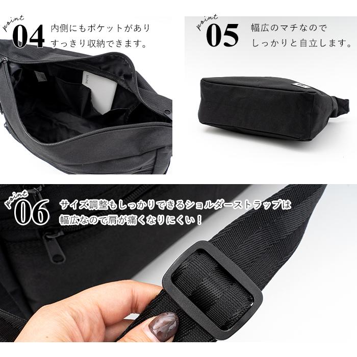 LOGOSPark 舟形ショルダーバッグ ショルダーバッグ メンズ 大容量