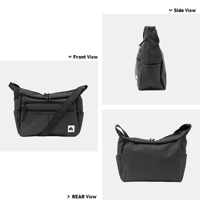 LOGOSPark 撥水ショルダーバッグ ショルダーバッグ メンズ 大容量