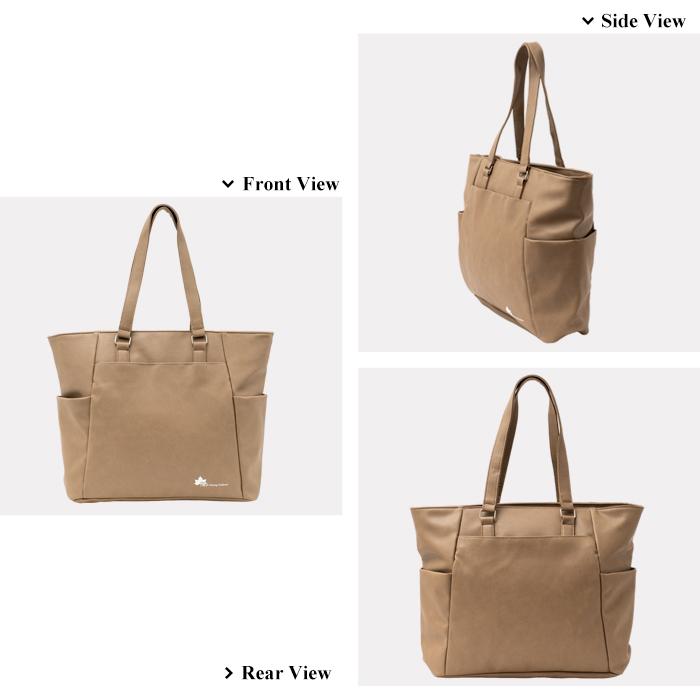 LOGOS トートバッグ ビジネストート フェイクレザー Park ロゴス