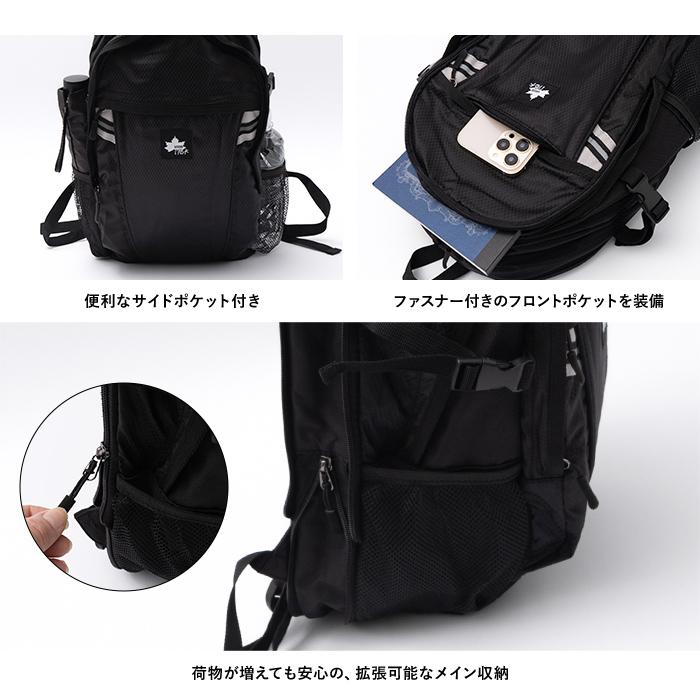 LOGOS Park ロゴスパーク リュック バックパック リュックサック デイパック リフレクター 反射 メンズ 男女兼用 Mサイズ 軽量 大容量 おしゃれ 通勤 通学 | LOGOS | 06