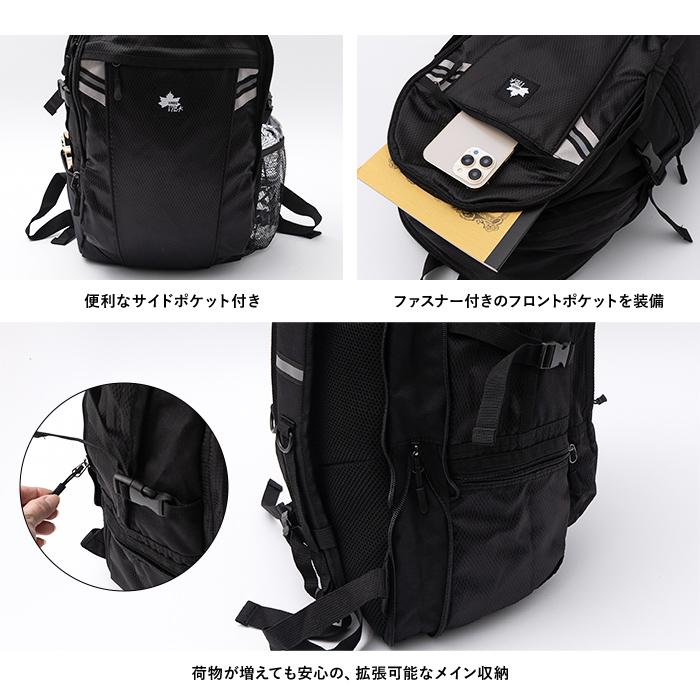 LOGOS Park ロゴスパーク リュック バックパック リュックサック デイパック リフレクター 反射 メンズ 男女兼用 Lサイズ 軽量 大容量 おしゃれ 通勤 通学 | LOGOS | 06