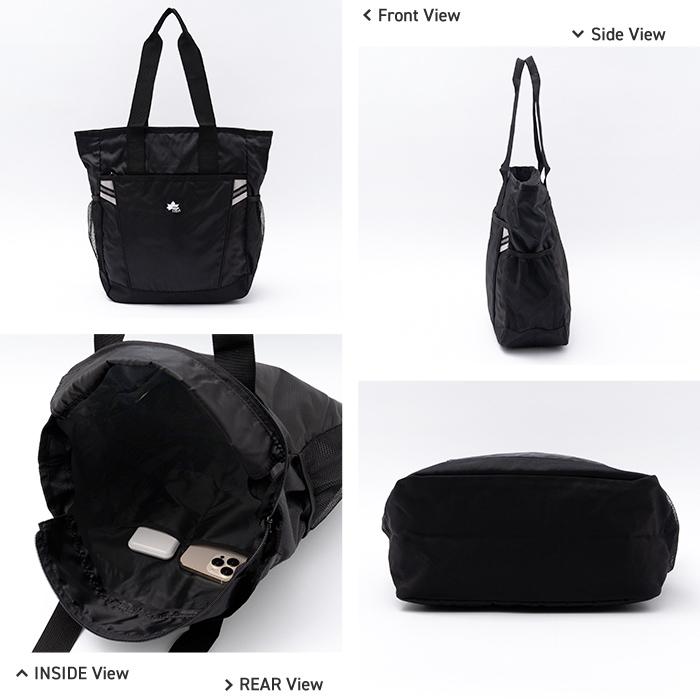 LOGOS Park ロゴスパーク トートバッグ メンズ 大きめ カジュアル ファスナー付き A4 肩掛け 縦型 メンズバッグ 軽量 反射 男女兼用 おしゃれ シンプル スポーツ | LOGOS | 07