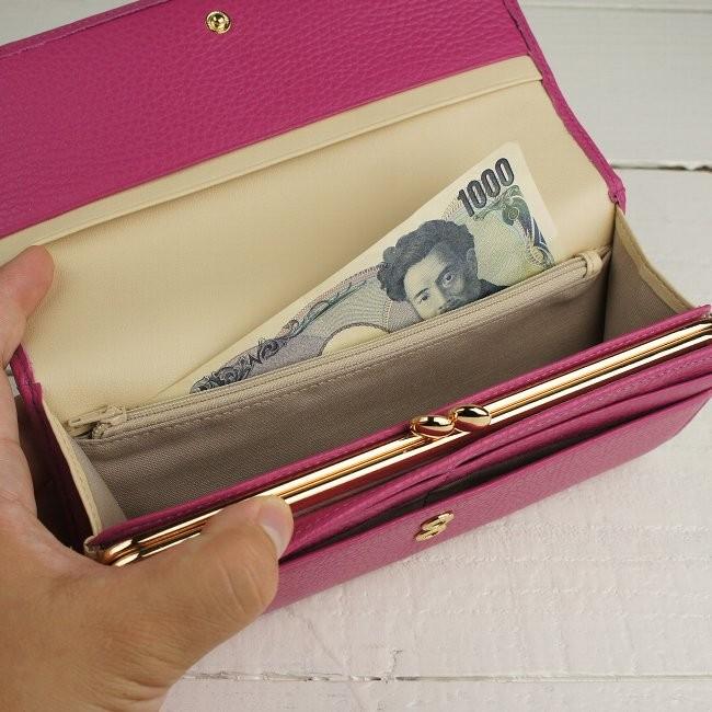 送料無料 長財布 レディース 内がま口 本革 牛革 スペインレザー Anperes Map 021 イーモノ 通販 Yahoo ショッピング