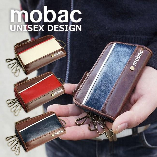 キーケース メンズ 小銭入れ付き 4連 コインケース L字ファスナー スマートキー ツートンカラー バイカラー Mobac Mb 0004 イーモノ 通販 Yahoo ショッピング