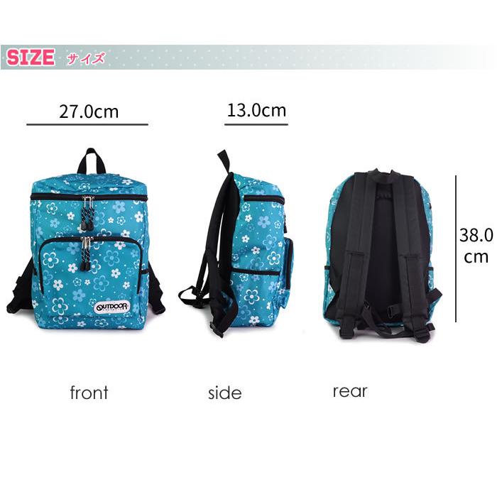 リュックサック スクエア バッグ キッズ OUTDOOR アウトドア リュックサック スクエア バッグ キッズ OUTDOOR アウトドア