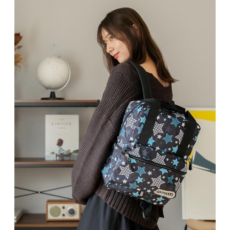 リュックサック スクエア バッグ キッズ OUTDOOR アウトドア 軽量 軽い