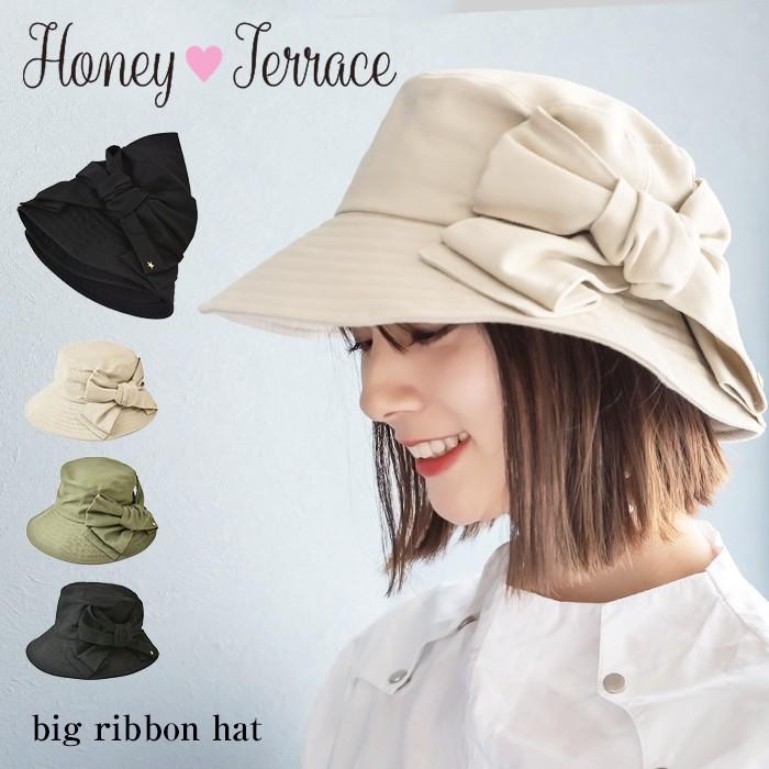 Honey Terrace（ハニーテラス） 帽子 ハット レディース リボン