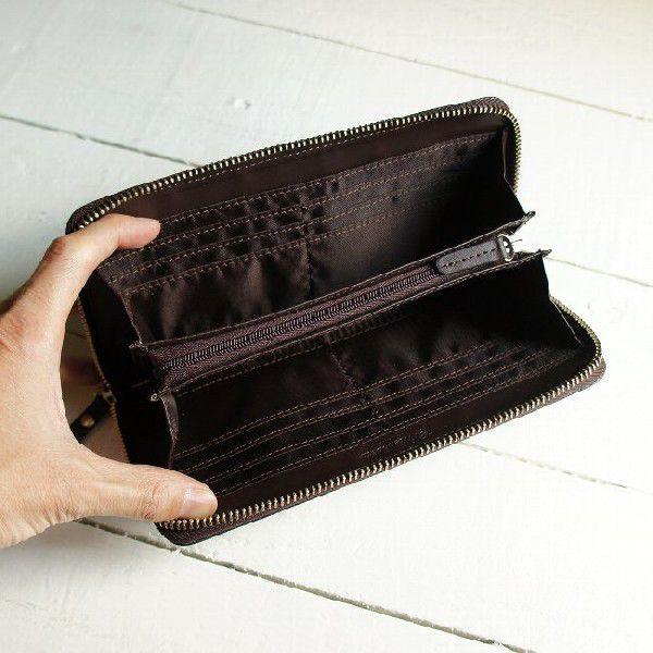 ポイント利用】本革 薄型｜片マチ隠しポケット付 二つ折り財布 