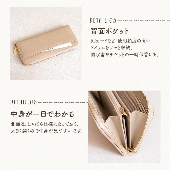 SHANFFY シャンフィー 財布 レディース 長財布 ラウンドファスナー財布