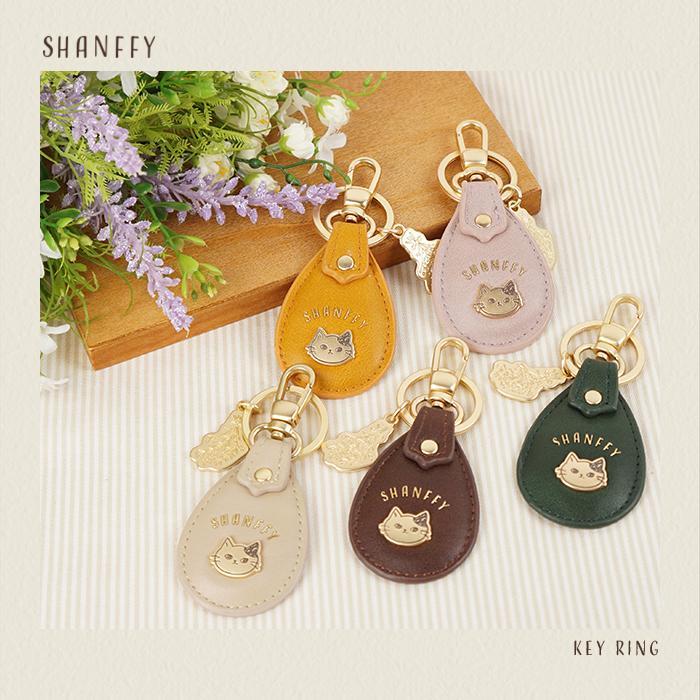 プリンねこちゃんキーホルダー SHANFFY シャンフィー キーホルダー キャラクター キーリング