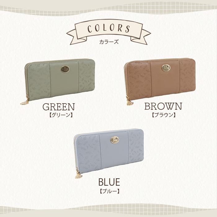SHANFFY シャンフィー 財布 レディース 長財布 ラウンドファスナー財布