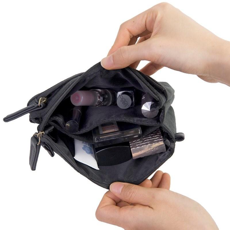 平ポーチ 仕切り ポケット コスメポーチ バッグインバッグ ファスナー 軽量 スウェット かわいい スヌーピー Snoopy Snp 4 イーモノ 通販 Yahoo ショッピング