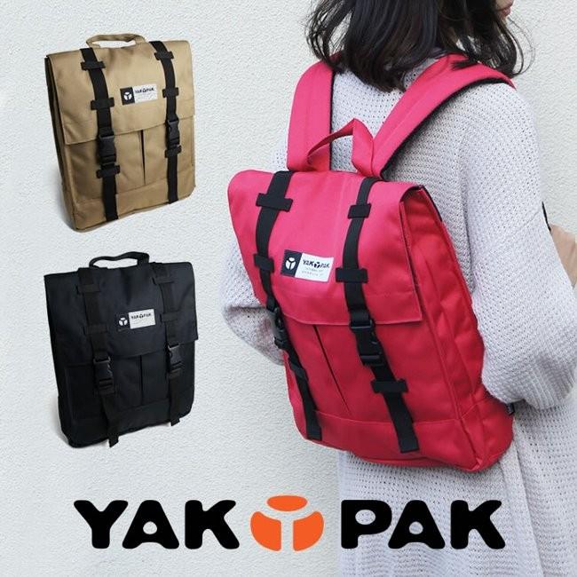 YAKPAK（ヤックパック） リュックサック スクエアバッグ デイパック