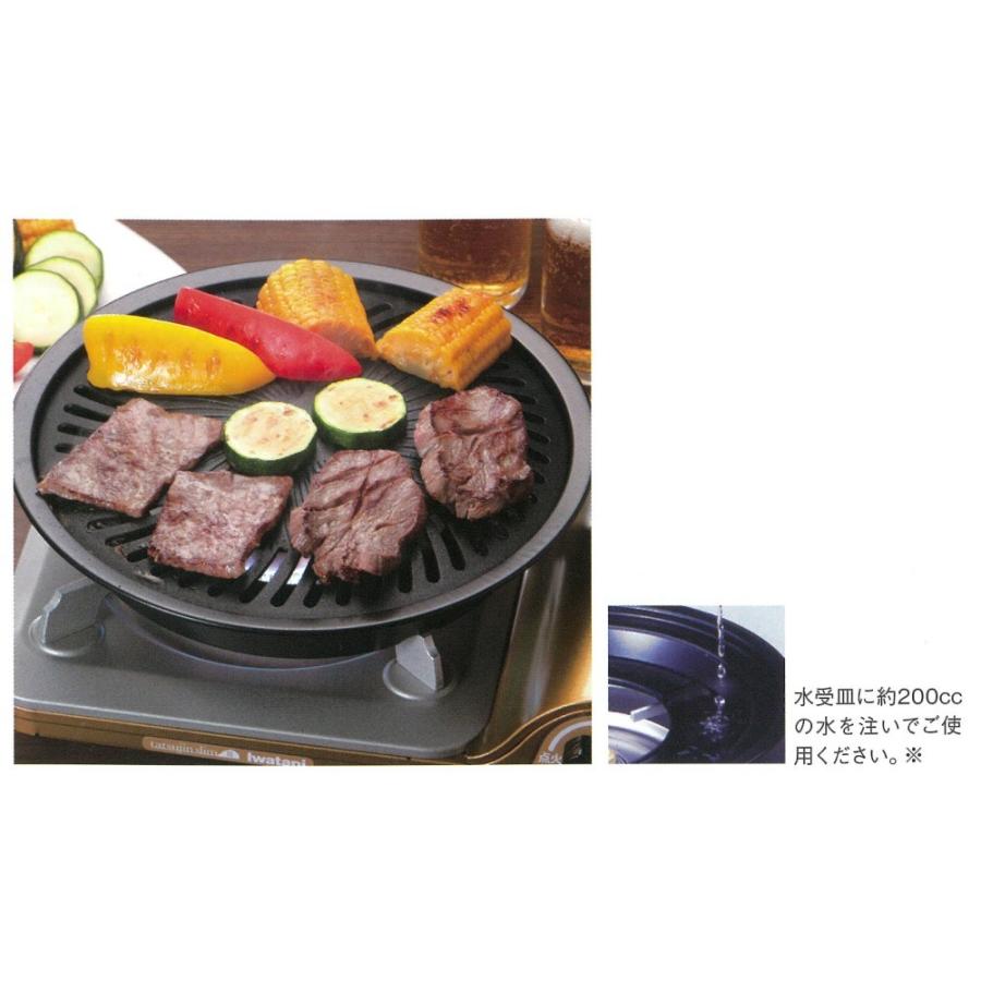 イワタニ 焼肉プレート S フッ素加工 焼肉 バーベキュー 岩谷産業 Iwatani CB-A-YPS ( CB-P-Y2 後継品)｜e-mono-store｜02