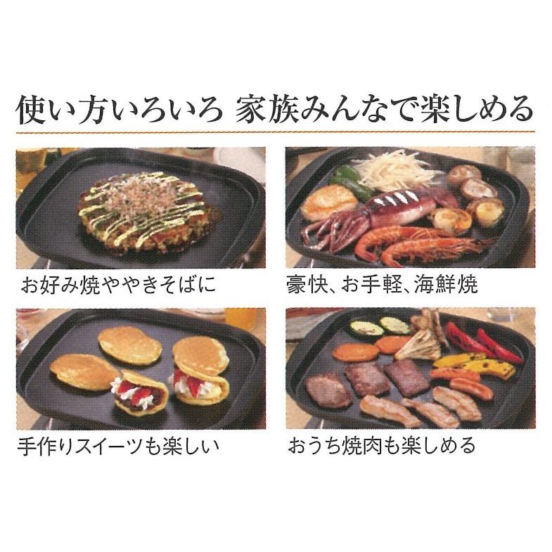Iwatani イワタニ 鉄板焼プレート フッ素加工 お好み焼き Iwatani イワタニ 鉄板焼プレート フッ素加工 お好み焼き