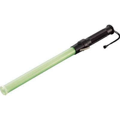 緑十字　ＬＥＤ合図灯（緑）　ＬＥＤ６個使用　３４Φ×５４０（発光部３４０） | 