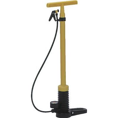 フルプラ　空気入れ“ダイヤポンプ”（圧力計付・減圧タンク付）　イエロー | 