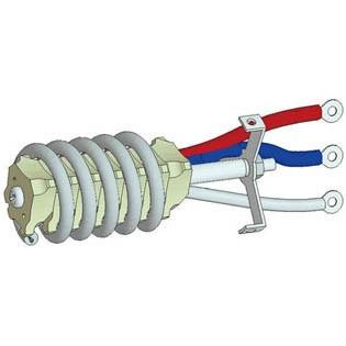 白光　ヒーター　１００Ｖ−１ＫＷ　８８３−１３用 | 