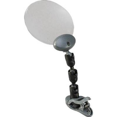 光　ＬＥＤライト付きルーペ　クリップタイプ　２倍 | 