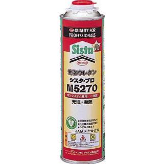 ヘンケル　Ｓｉｓｔａ　発泡ウレタン（１液タイプ）Ｍ５２７０　７５０ｍｌ　注入ガンタイプ | 