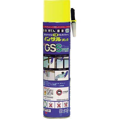 ＡＢＣ　一液型簡易発泡ウレタン(吹付・充填タイプ）インサルパックＮＥＷ−ＧＳＳ６００ｍｌ | 