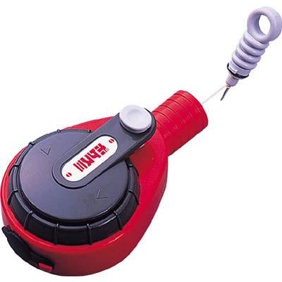 たくみ　ポケット型墨つぼ　ポケスミ(手動巻)　赤 | 