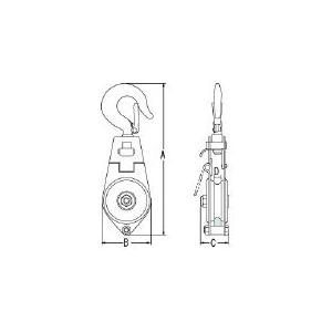 ＨＨＨ　シンプルスナッチ　フック型１００ｍｍ　 |  | 01