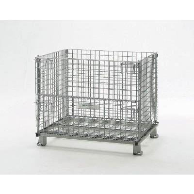 トラスコ　ボックスパレット普及型　“ネットパレット”（クロムフリータイプ）８００Ｘ１０００Ｘ８５０　１５００ｋｇ | 