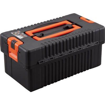 ｔｒｕｓｃｏ 樹脂製工具箱 ２段式バンパーボックス ブラック Tp 410 Bk Tp 410 Bk E Monoねっと21 通販 Yahoo ショッピング