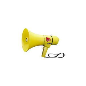 ノボル　セフティーメガホン１５Ｗサイレン音付防水仕様（電池別売）TS-803
